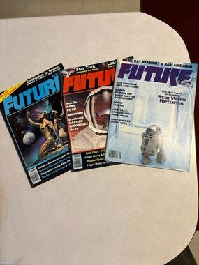 Vintage Future Life Magazine Lot 3 1978,1979,1980 Star Wars Sci-Fi R2D2
